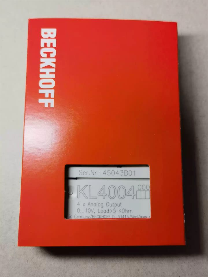 new 1PC BECKHOFF KL4004 PLC In Box ping KL 4004 - BECKHOFF