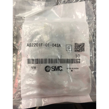 New SMC AS2201F0104SA 10PC Throttle Valve Set AS2201F0104SA - SMC