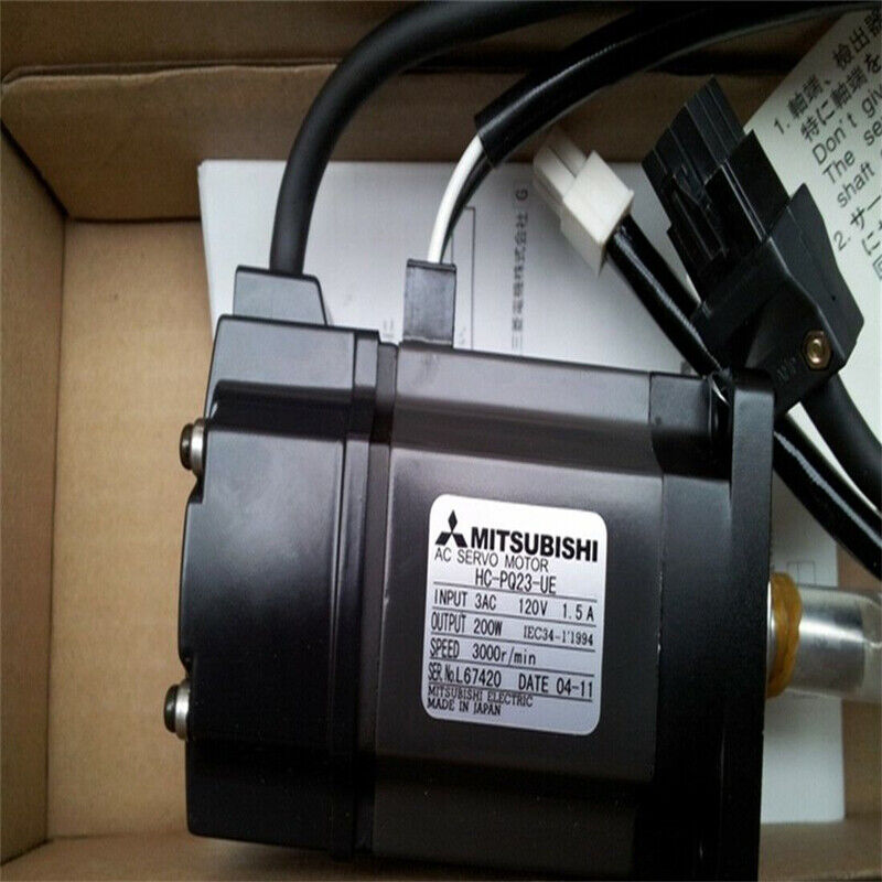 new Mitsubishi HC-PQ23-UE Servo Motor 1PC ping HCPQ23UE - MITSUBISHI