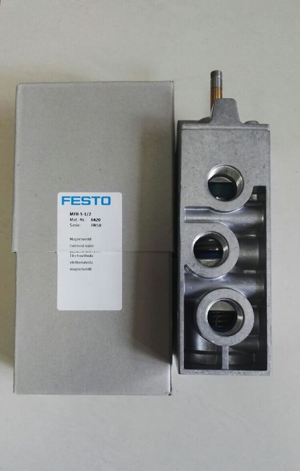 new 1PC Festo MFH-5-1/2 6420 Solenoid Valve ping - FESTO