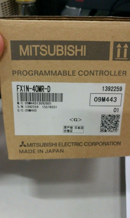 Mitsubishi FX1N40MRD PLC in Box - MITSUBISHI
