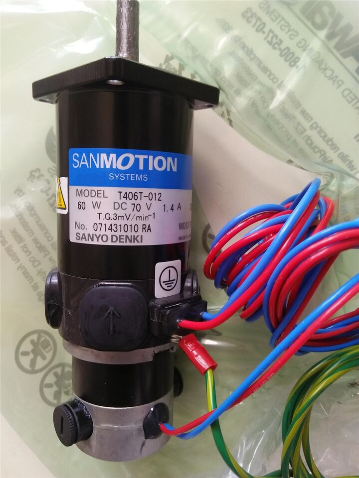 new 1PC  SANYO T406T-012 Servo Motor T406T012 ping