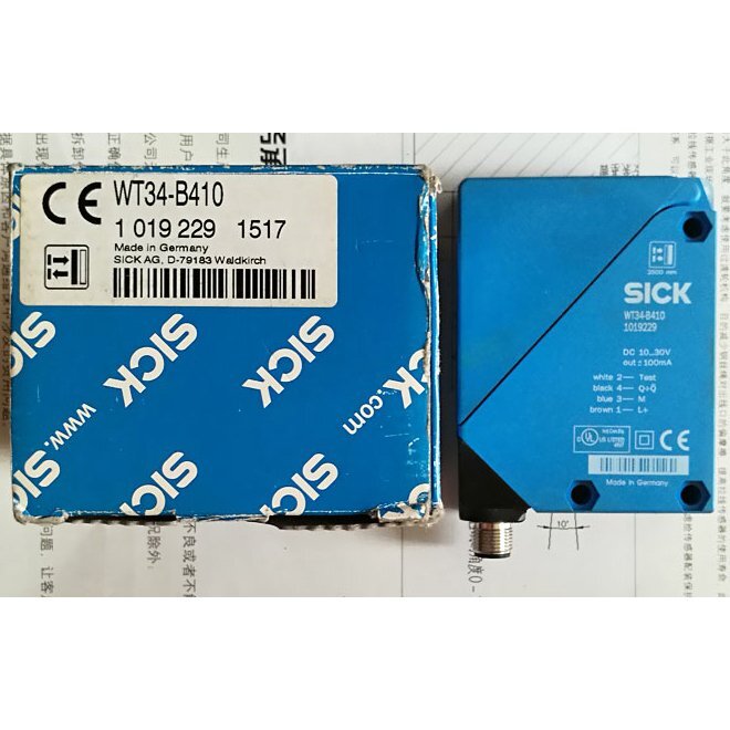 new 1PC Sick WT34-B410 Photoelectric Sensor WT34B410 In Box ping