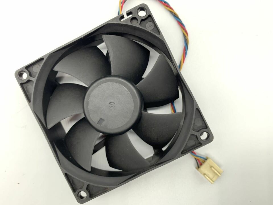 new 1PC chassis cooling fan P/N:01VVH1 4-Pin DS08025R12U P195 8025 DC 12V 0.5A - UNSPECIFIED VENDOR