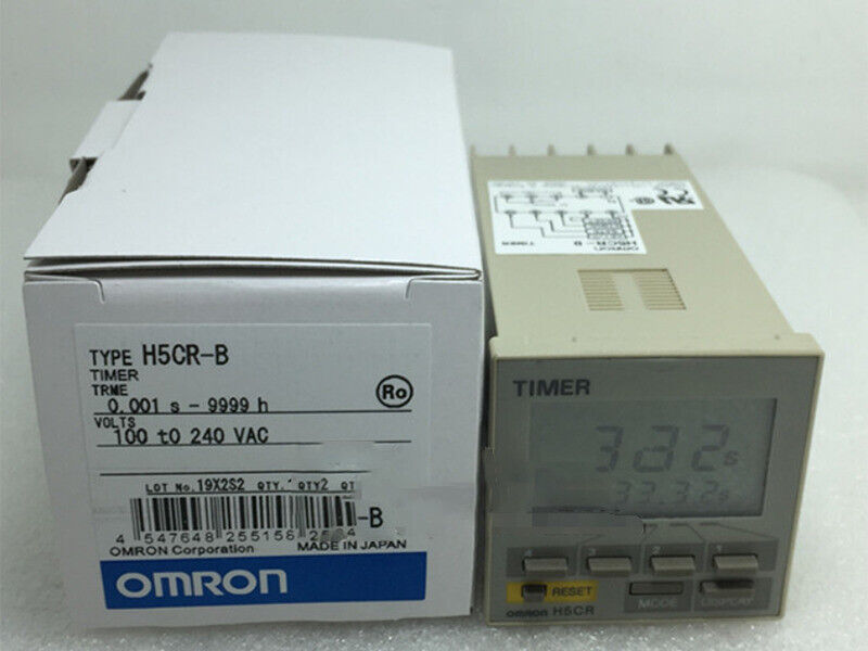 new Omron H5CR-B 100-240VAC Timer One H5CRB - OMRON