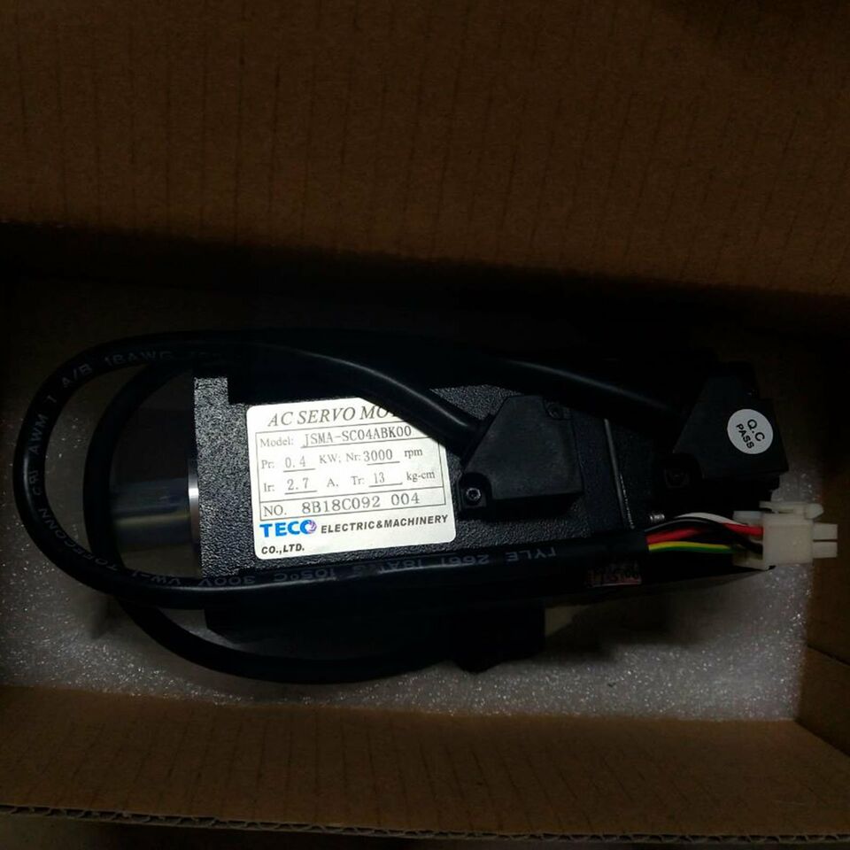 new 1PC TECO JSMA-SC04ABK00 JSMASC04ABK00 AC Servo Motor ping - TECO