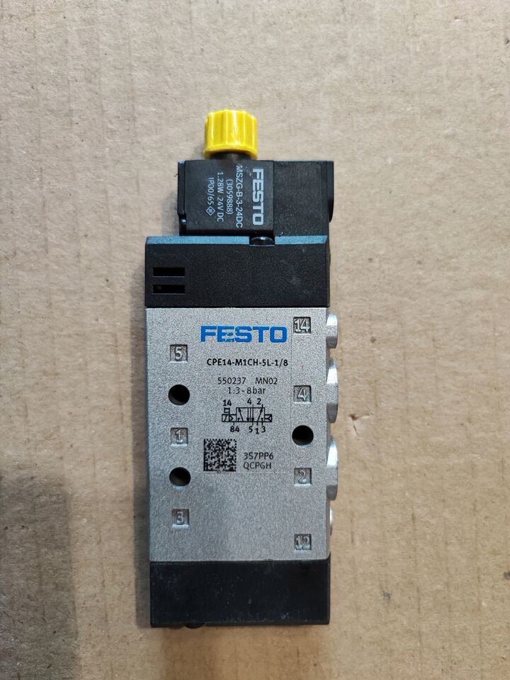 Festo CPE14M1CH5L1/8 Solenoid Valve One - FESTO
