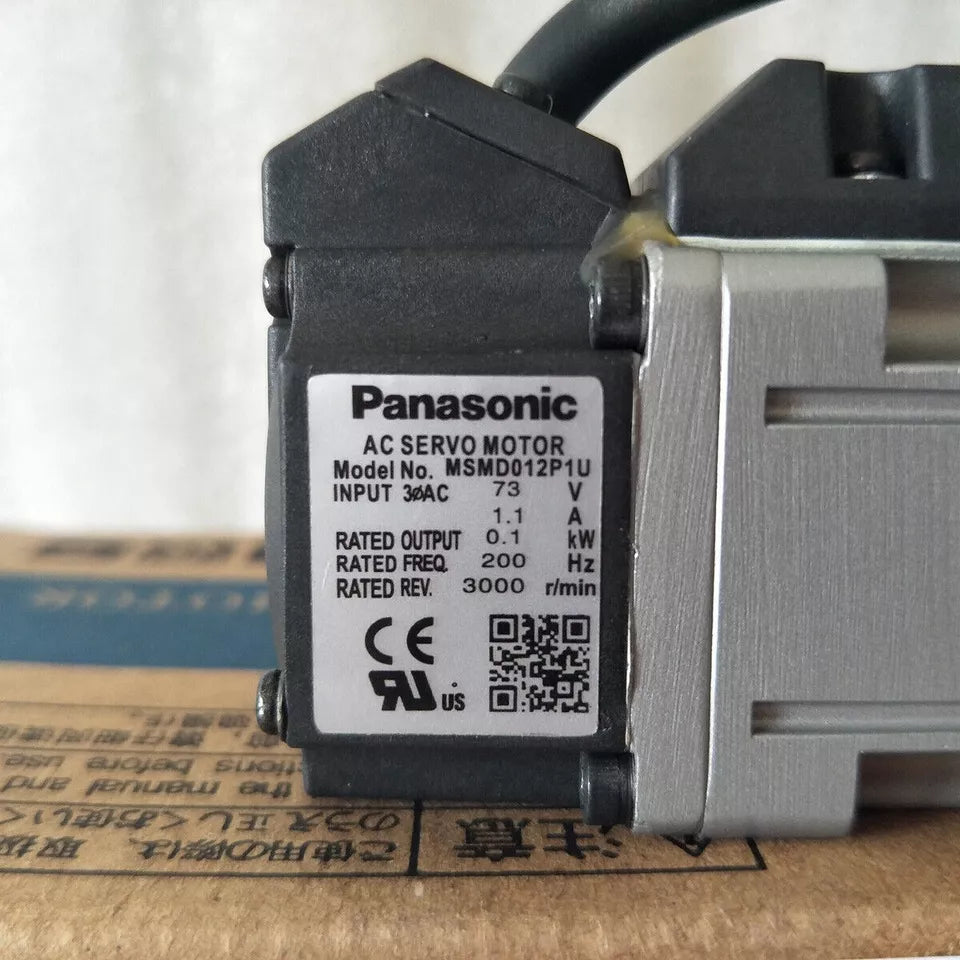 New Panasonic MSMD012P1U Servo Motor 1 Piece - High Performance Servo Motor - PANASONIC