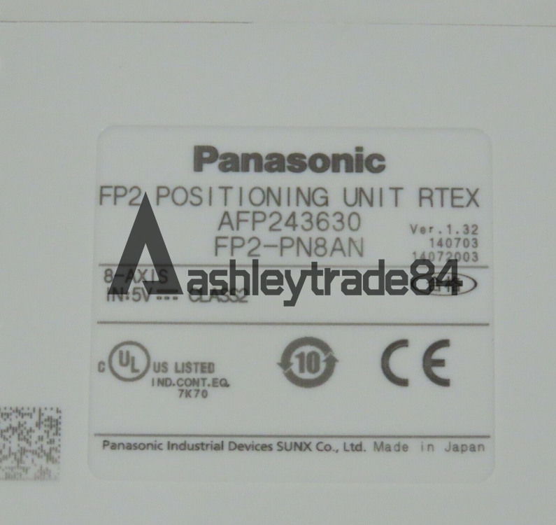 Panasonic PLC Module FP2-PN8AN – High-Performance Module for Control Systems - PANASONIC