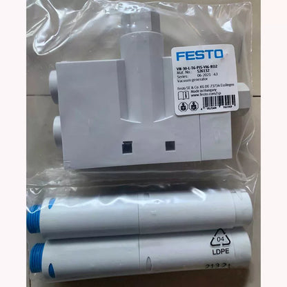 new Festo VN-30-L-T6-PI5-VI6-RO2 526132 Vacuum Generator One - FESTO