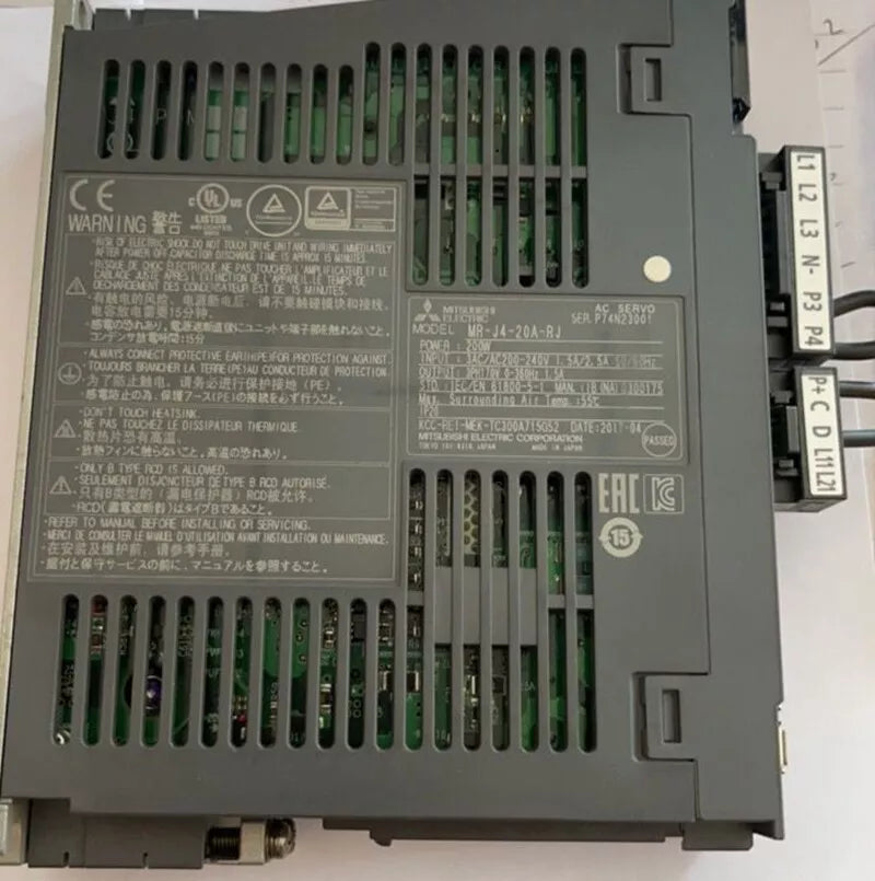new 1PC Mitsubishi MR-J4-20A-RJ Servo Drive MRJ420ARJ ping - MITSUBISHI
