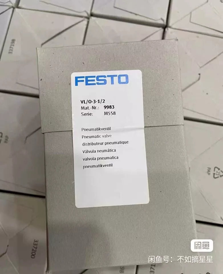 FESTO VL/0-3-1/2 9983 Solenoid Valve One VL/031/2 - FESTO