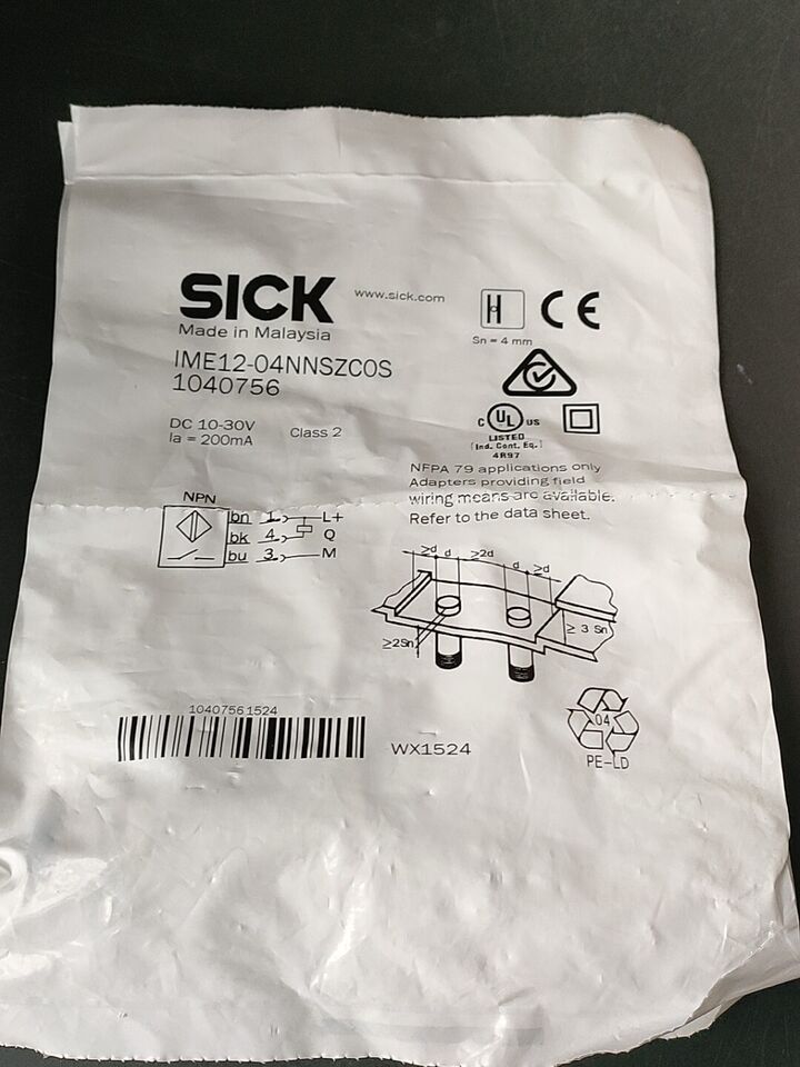 new 1PC Sick IME12-04NNSZC0S Proximity Sensor IME1204NNSZC0S - SIGMA