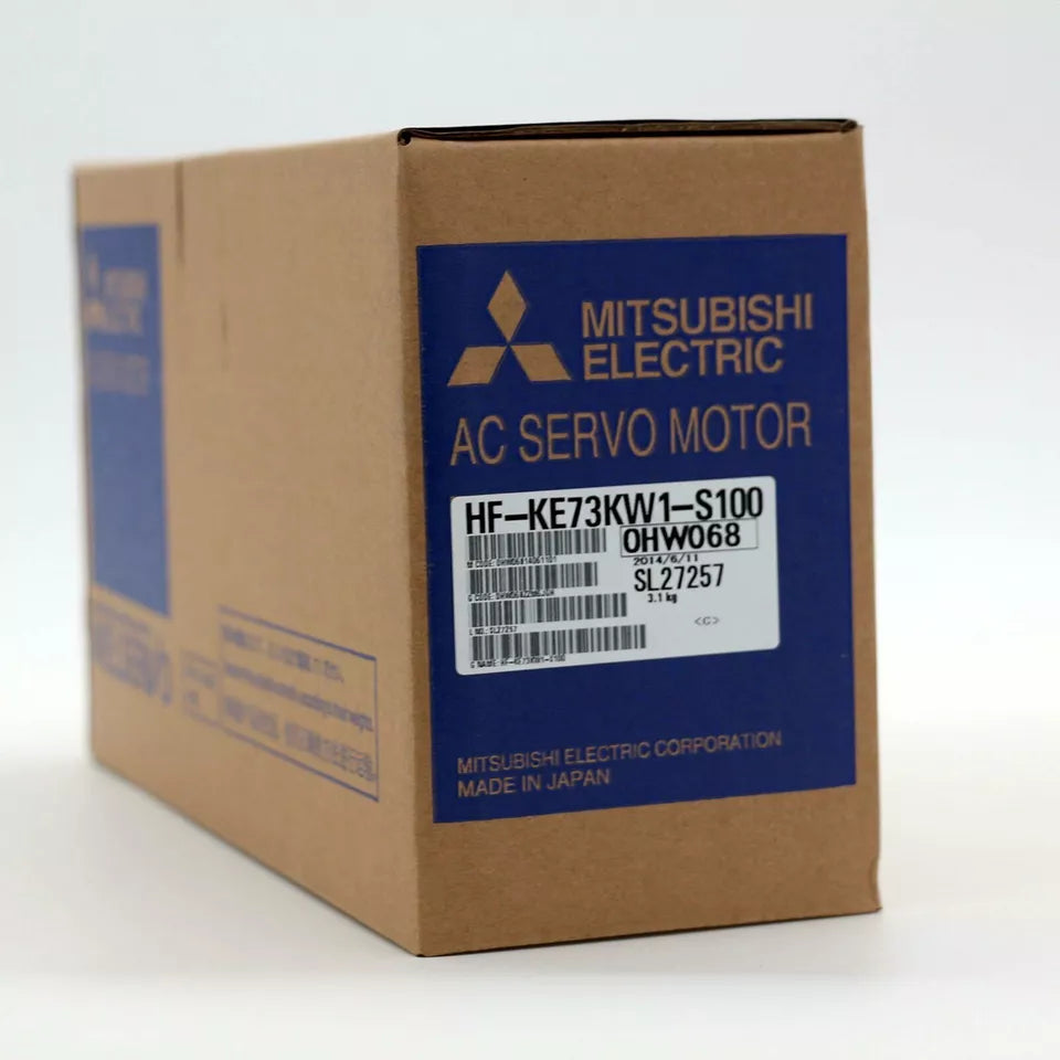 Mitsubishi HF-KE73KW1-S100 Servo Motor 1PC - MITSUBISHI