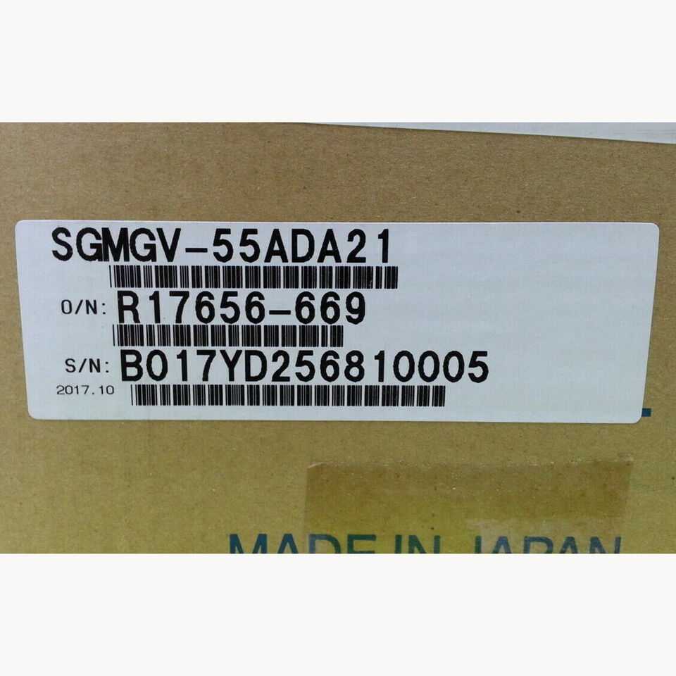 new 1PC Yaskawa SGMGV-55ADA21 AC Servo Motor SGMGV55ADA21 ping - YASKAWA