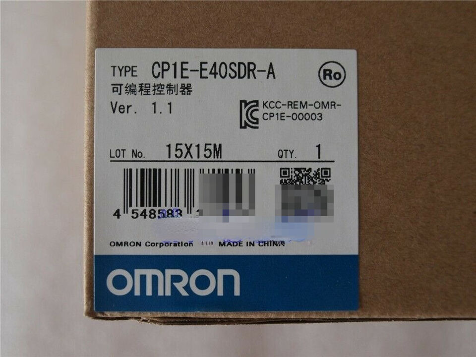 new Omron CP1E-E40SDR-A PLC Module One CP1EE40SDRA - OMRON