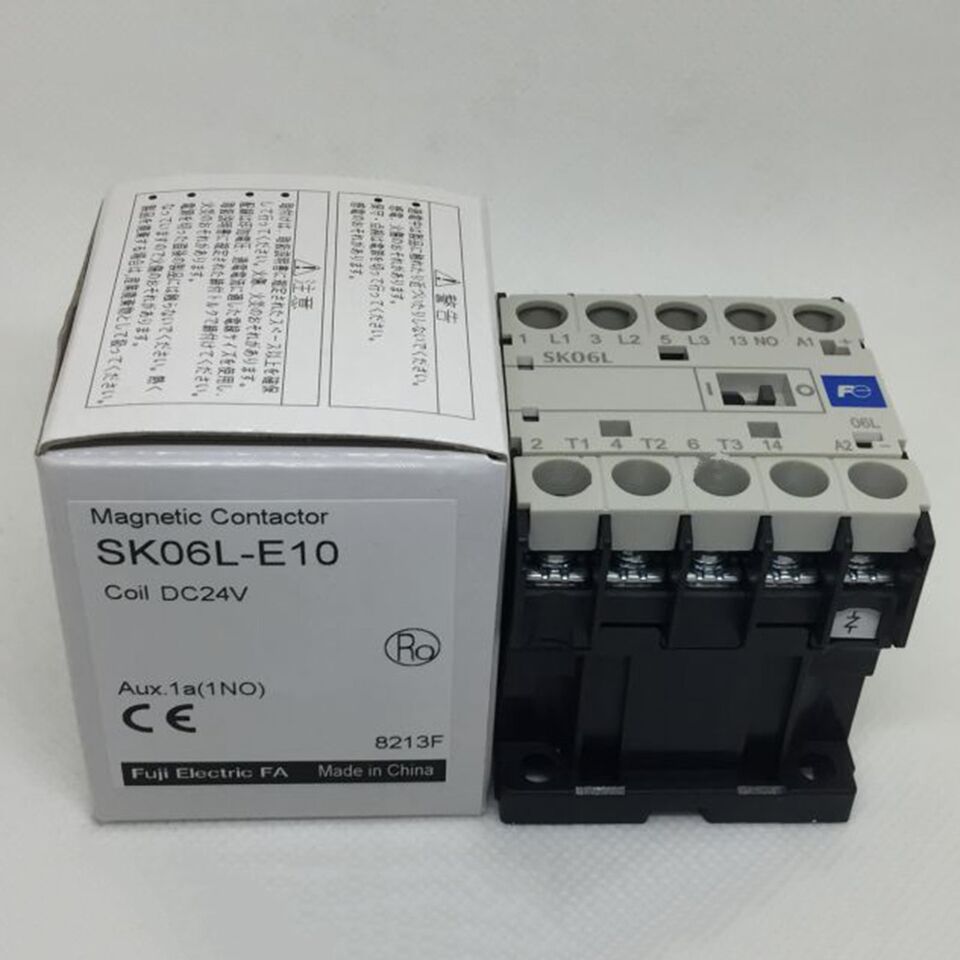 new Fuji SK06L-E10 DC24V Magnetic Contactor 1PC SK06LE10 - FUJI