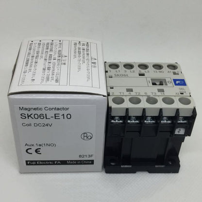 new Fuji SK06L-E10 DC24V Magnetic Contactor 1PC SK06LE10 - FUJI