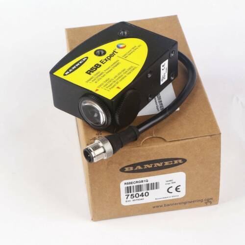 new 1PC  Banner R58ECRGB1Q Photoelectric Switch In Box ping