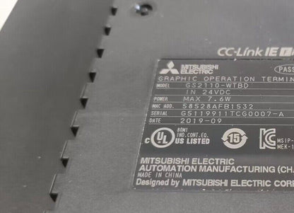 new One Mitsubishi GS2110-WTBD Touch Screen ping GS2110WTBD - MITSUBISHI
