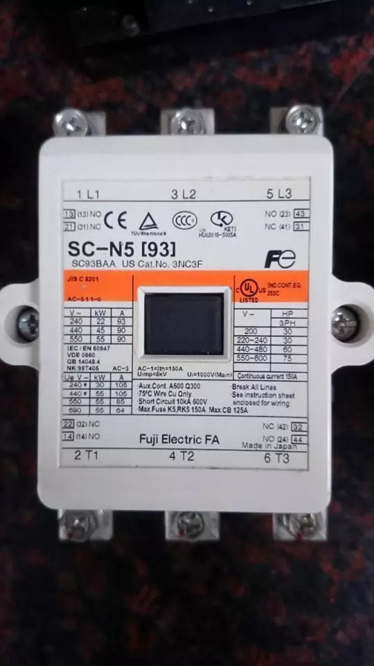 new 1PC Fuji SC-N5 220V Magnetic Contactor SCN5 ping - FUJI
