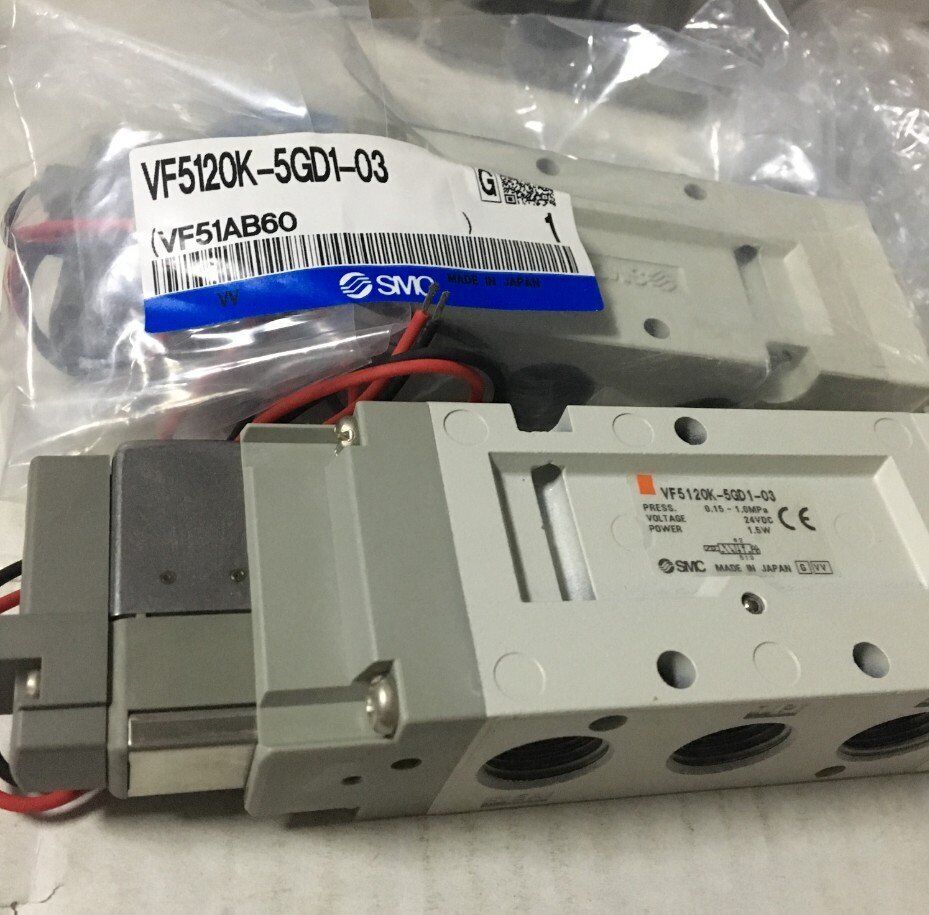 new 1PC SMC VF5120K-5GD1-03 Solenoid Valve VF5120K5GD103 - SMC
