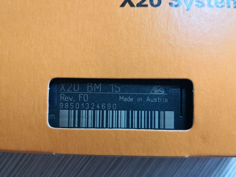 new 1PC B&R X20BM15 X20 BM 15 PLC Module  In Box ping