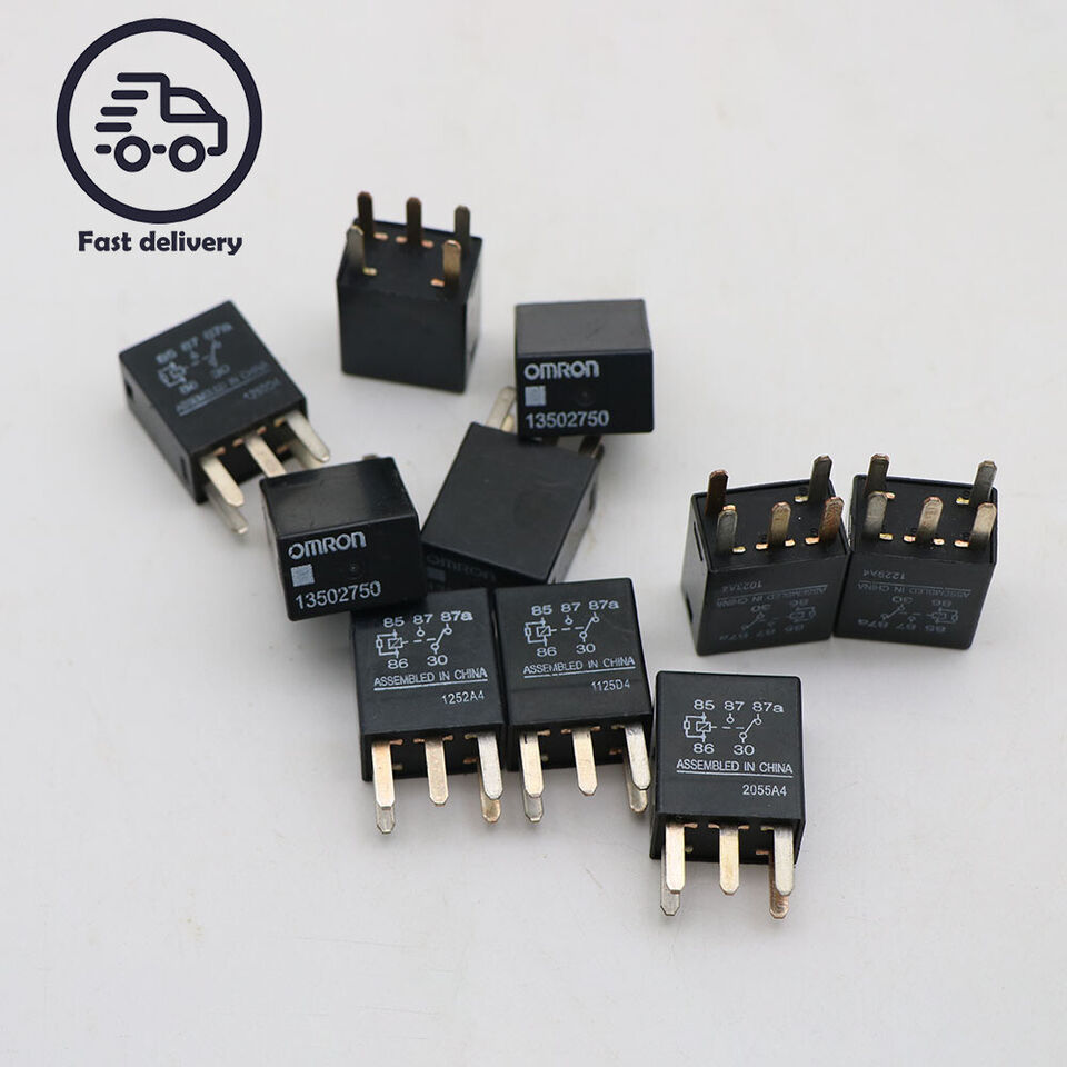 new 10PCS Terminal Multi-Use Relay 5 Pin  GM 13502750 0248