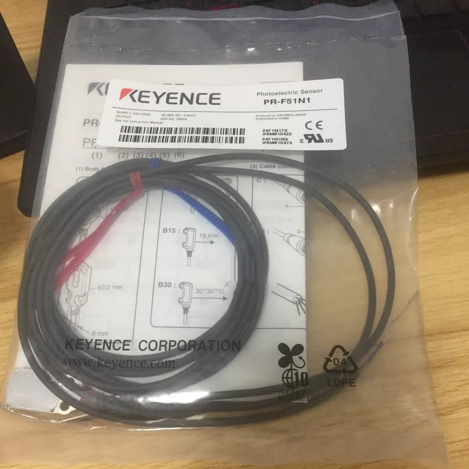 new 1PC Keyence PR-F51N1 Photoelectric Sensor PRF51N1 - KEYENCE