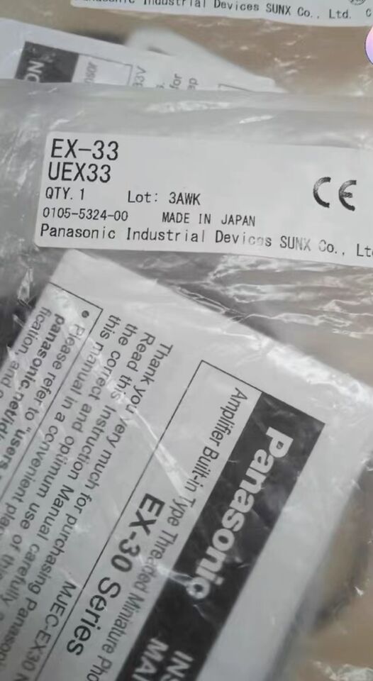 new 1PC Panasonic EX-33 Photoelectric Sensor EX33 In Box - PANASONIC