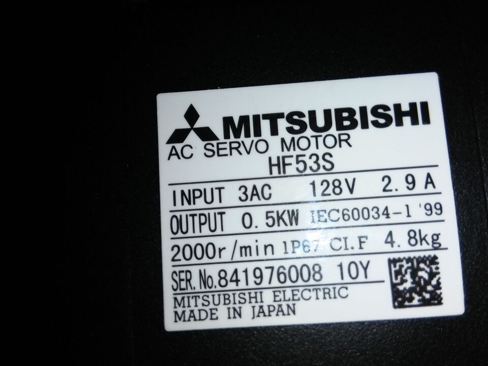 new 1PC Mitsubishi HF53S Servo Motor In Box ping - MITSUBISHI