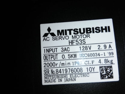 new 1PC Mitsubishi HF53S Servo Motor In Box ping - MITSUBISHI
