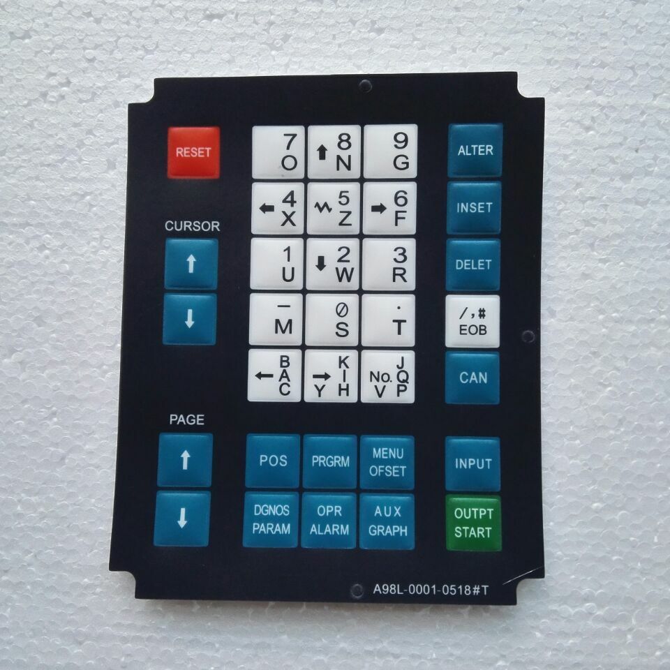 new 1PC Fanuc A98L-0001-0518#T Membrane Keysheet Keypad One A98L00010518T - FANUC