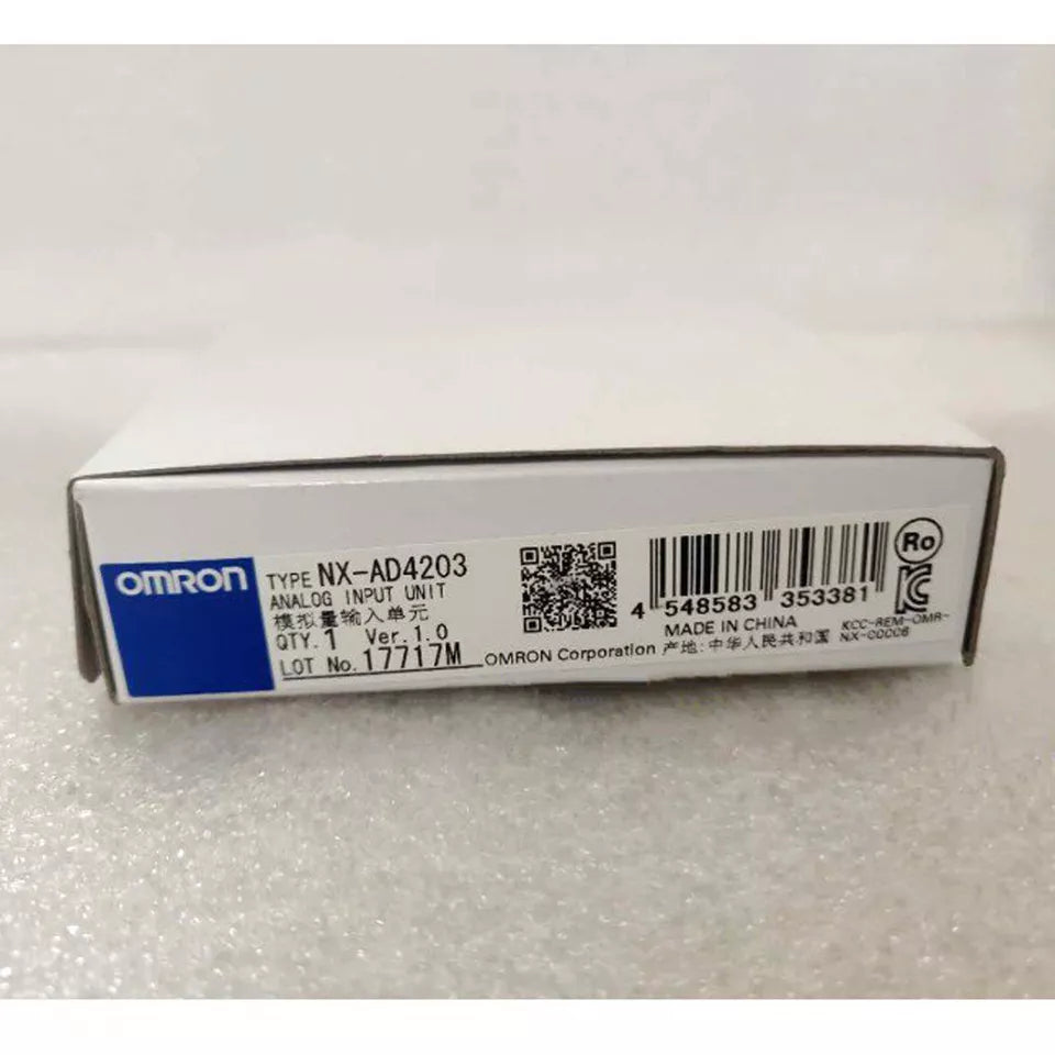 Omron NX-AD4203 Analog Input Unit One Ping NXAD4203 - OMRON