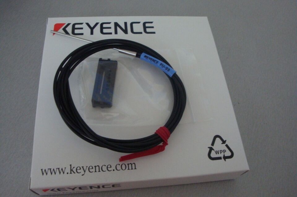 new Keyence FU-33 Fiber Optic Sensor FU33 Cable  In Box 1PC