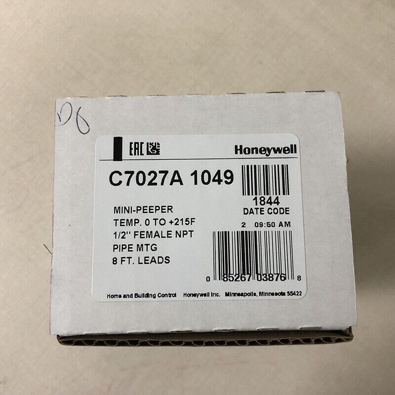 new 1PC  Honeywell C7027A1049 Flame Detector Sensor Replace ping Honeywell