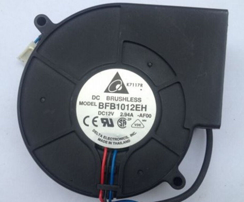 new Delta BFB1012EH 12V 2.94A Double Ball Centrifugal Turbo Blower Cooling One - DELTA