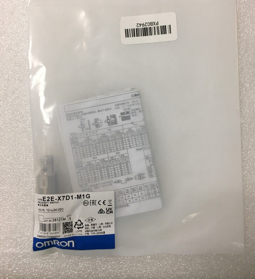 new 1PC Omron E2E-X7D1-M1G Proximity Sensor Switch ping - OMRON