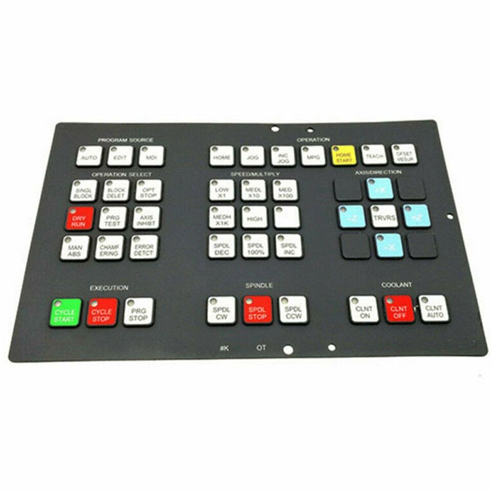 FANUC A98L Keysheet Keyboard Membrane Keypad - FANUC