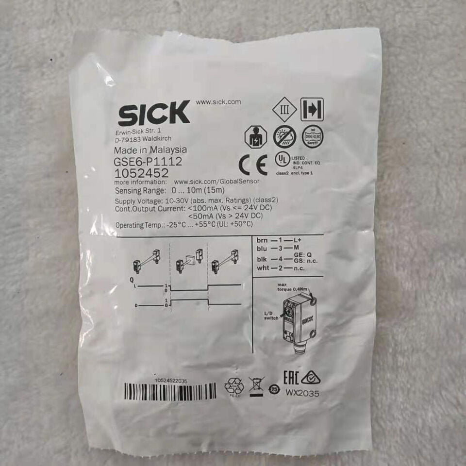 New 1PC GSE6-P1112 Photoelectric Sensor GSE6P1112 - SICK
