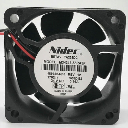 new 1PC 2-wire inverter cooling fan M34313-55RA3F DC24V 0.16A 6025 - PLCTECH