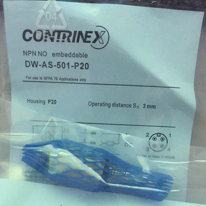 new 1PC Contrinex DW-AS-501-P20 Proximity Switch Sensor DWAS501P20 - CONTRINEX