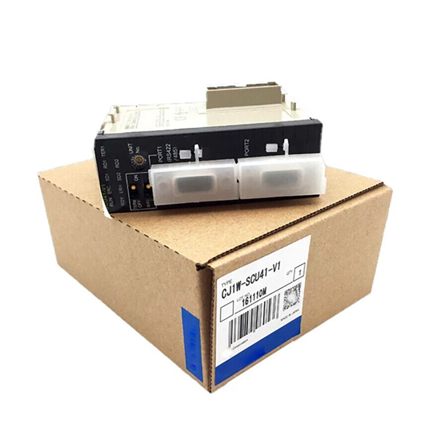 new 1PC Omron CJ1W-SCU41-V1 CJ1WSCU41V1 PLC Communication Unit - OMRON