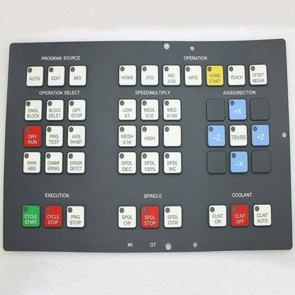 FANUC A98L Keysheet Keyboard Membrane Keypad - FANUC