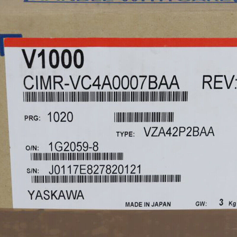 new 1PC YASKAWA CIMR-VC4A0007BAA Inverter CIMRVC4A0007BAA ping - YASKAWA