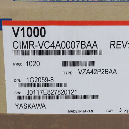 new 1PC YASKAWA CIMR-VC4A0007BAA Inverter CIMRVC4A0007BAA ping - YASKAWA