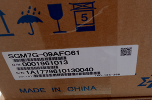 new In Box YASKAWA SGM7G-09AFC61 AC SERVO MOTOR SGM7G09AFC61 ping - YASKAWA