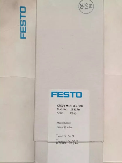 Solenoid Valve CPE24-M1H-5LS-3/8 - FESTO