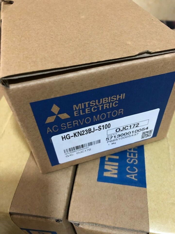 new One Mitsubishi HG-KN23BJ-S100 AC Servo Motor ping HGKN23BJS100 - MITSUBISHI