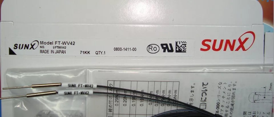 new 1PC Panasonic SUNX FT-WV42 Fiber Optic Sensor FTWV42 - PANASONIC